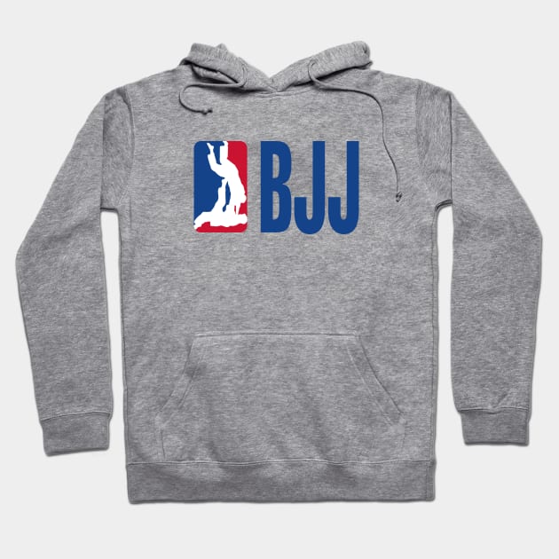 BJJ - Jiu Jitsu NBA logo parody Hoodie by TopGameBJJ